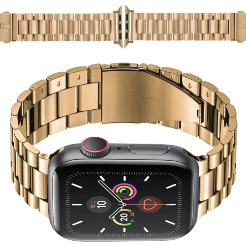 Kup Bizon Strap Watch Aura Apple Watch 42/44/45/46/49 mm aur roz - BIZ8616 - {ean13} - Sklep Home Screen