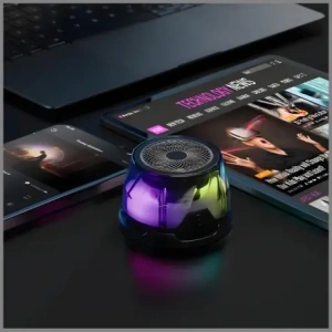 Kup Boxă Bluetooth 4smarts SoundCharge RGB, compatibilă cu MagSafe, neagră, Bluetooth 5.4 - 4SMR70 - {ean13} - Sklep Home Screen