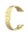 Kup Pasek ze stali nierdzewnej Bizon Strap Watch Aura do Smartwatcha 26 mm złoty - BIZ8619 - {ean13} - Sklep Home Screen