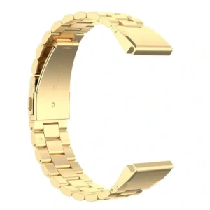 Kup Pasek ze stali nierdzewnej Bizon Strap Watch Aura do Smartwatcha 26 mm złoty - BIZ8619 - {ean13} - Sklep Home Screen