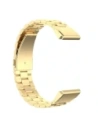 Kup Pasek ze stali nierdzewnej Bizon Strap Watch Aura do Smartwatcha 26 mm złoty - BIZ8619 - {ean13} - Sklep Home Screen