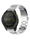 Kup Pasek ze stali nierdzewnej Bizon Strap Watch Aura do Smartwatcha 26 mm srebrny - BIZ8622 - {ean13} - Sklep Home Screen
