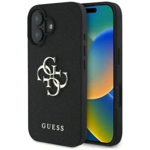Kup Guess Gegränzte Big 4G Logo Kleine Klassische Logo Apple iPhone 16 schwarz - GUE4364 - {ean13} - Sklep Home Screen