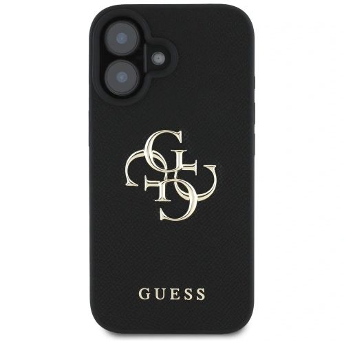 Kup Etui Guess Grained Big 4G Logo Small Classic Logo do Apple iPhone 16 černé - GUE4364 - {ean13} - Sklep Home Screen