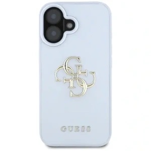 Kup Etui Guess Grained Big 4G Logo Small Classic Logo do Apple iPhone 16 modrý - GUE4365 - {ean13} - Sklep Home Screen