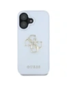 Kup Guess Grained Big 4G Logo Small Classic Logo Apple iPhone 16 blau - GUE4365 - {ean13} - Sklep Home Screen