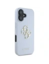 Kup Etui Guess Grained Big 4G Logo Small Classic Logo do Apple iPhone 16 niebieski - GUE4365 - {ean13} - Sklep Home Screen