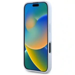 Kup Guess Grained Big 4G Logo Small Classic Logo Apple iPhone 16 kék - GUE4365 - {ean13} - Sklep Home Screen