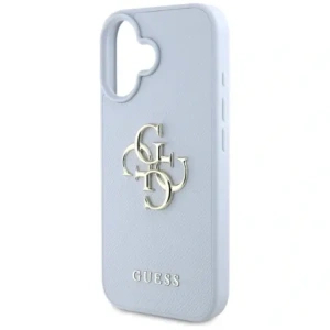 Kup Guess Grained Big 4G Logo Small Classic Logo Apple iPhone 16 kék - GUE4365 - {ean13} - Sklep Home Screen