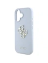Kup Etui Guess Grained Big 4G Logo Small Classic Logo do Apple iPhone 16 modrý - GUE4365 - {ean13} - Sklep Home Screen