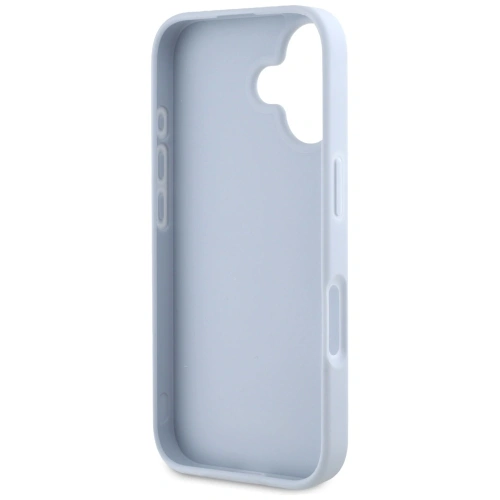 Kup Guess Grained Big 4G Logo Small Classic Logo Apple iPhone 16 blau - GUE4365 - {ean13} - Sklep Home Screen