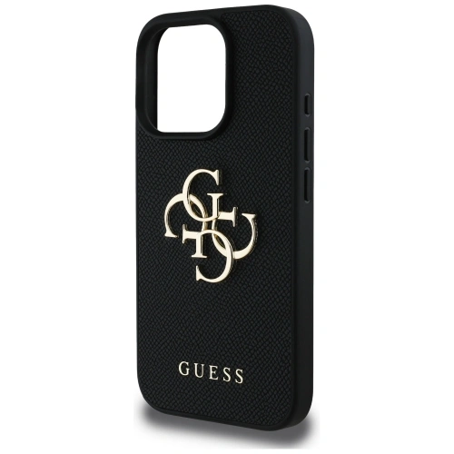 Kup Guess Grained Big 4G Logo Small Classic Logo Apple iPhone 16 Pro fekete - GUE4366 - {ean13} - Sklep Home Screen