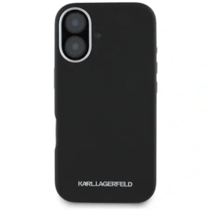 Kup Karl Lagerfeld Saffiano teljesen burkolt hosszúkás fém logó MagSafe Apple iPhone 16 fekete - KLD21938 - {ean13} - Sklep Home Screen