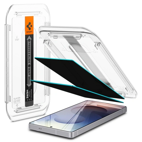 Kup Sklo privatizující Spigen GLAS.tR ez Fit HD Samsung Galaxy S25 Ultra Privacy [2 PACK] - SPN16681 - {ean13} - Sklep Home Screen