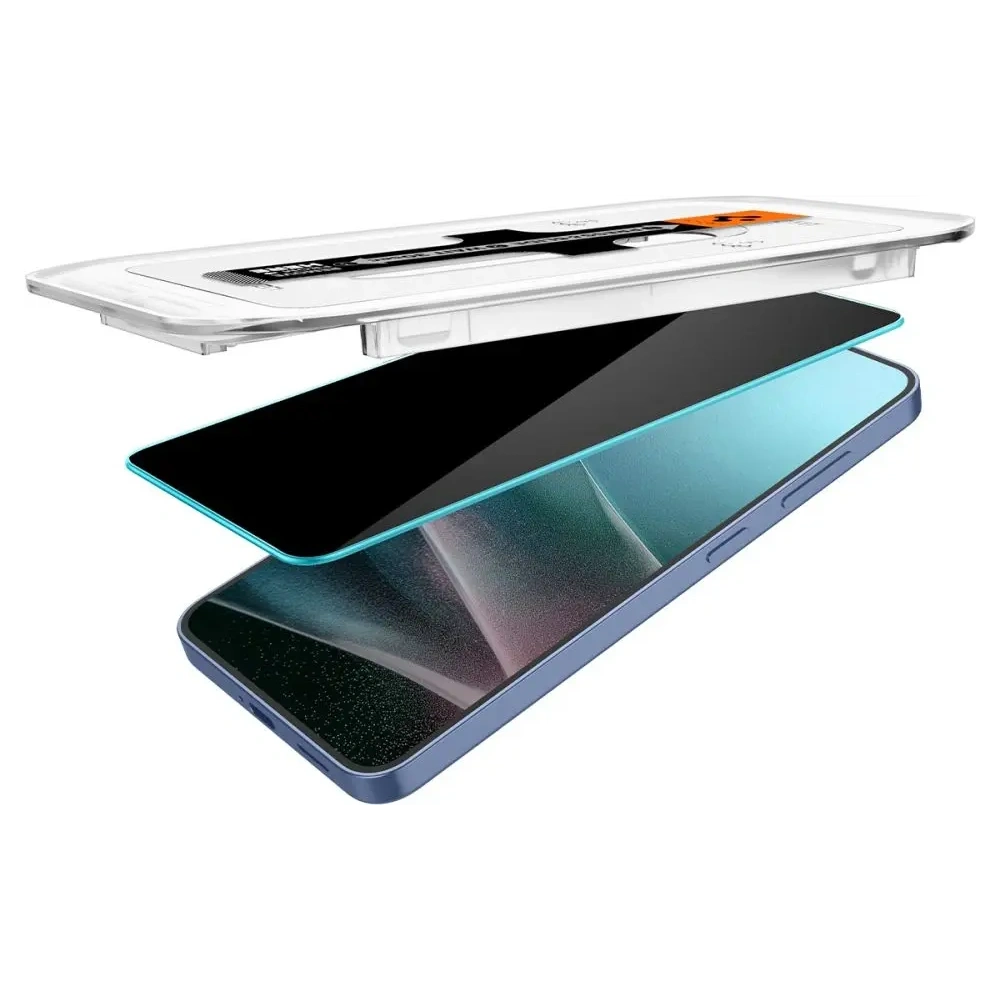 Szkło prywatyzujące Spigen GLAS.tR ez Fit HD Samsung Galaxy S24+ Plus / S25+ Plus Privacy [2 PACK]