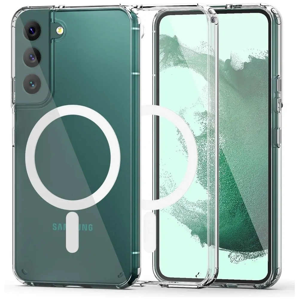 Etui Tech-Protect Flexair Hybrid MagSafe Samsung Galaxy S22 Clear