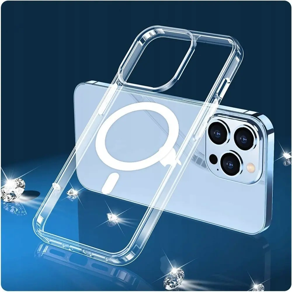 Etui Tech-Protect Flexair Hybrid MagSafe Samsung Galaxy S22 Clear