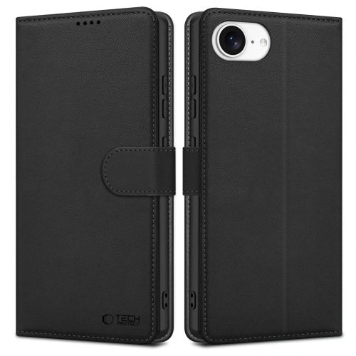 Kup Etui z klapką Tech-Protect Wallet Apple iPhone 16e Matná černá - THP3921 - {ean13} - Sklep Home Screen