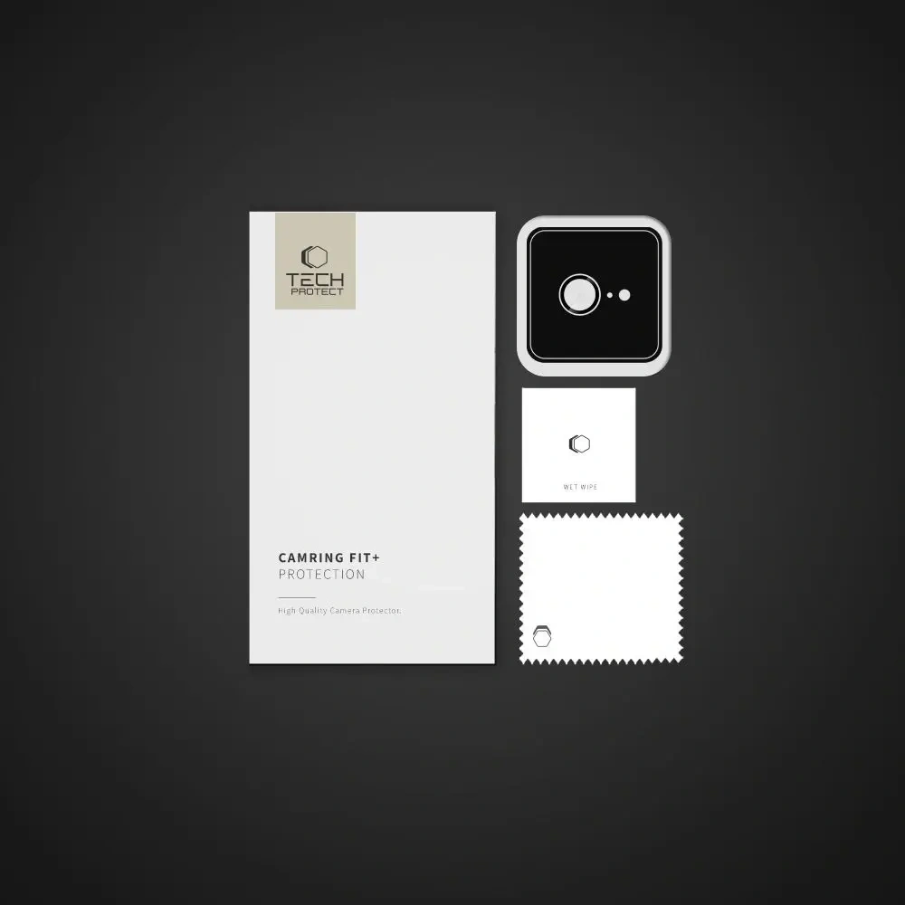 Osłona na aparat Tech-Protect Camring Fit+ Apple iPhone 16e Clear