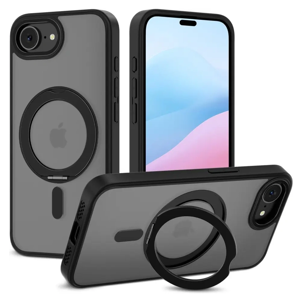 Etui Tech-Protect Magring MagSafe Apple iPhone 16e Matte Black