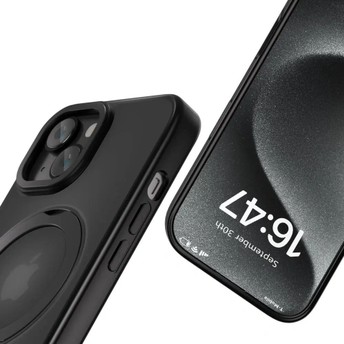 Kup Tech-Protect Magring MagSafe Apple iPhone 16e Matte Schwarz - THP3926 - {ean13} - Sklep Home Screen