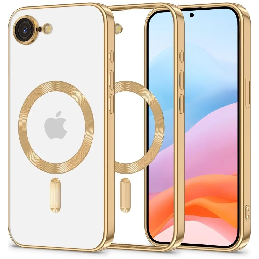 Etui Tech-Protect MagFlex MagSafe Apple iPhone 16e Shiny Gold