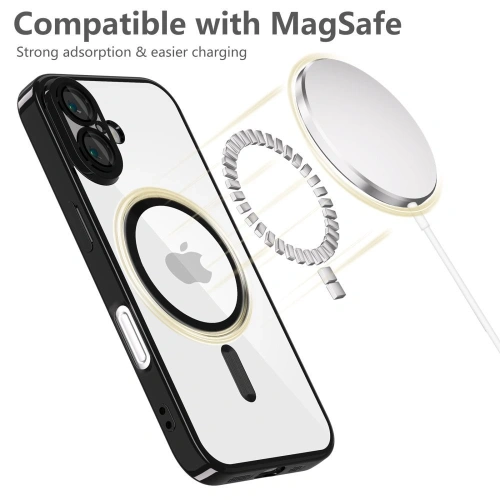 Kup Etui Tech-Protect MagFlex MagSafe Apple iPhone 16e Shiny Black - THP3928 - {ean13} - Sklep Home Screen