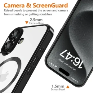 Kup Tech-Protect MagFlex MagSafe Apple iPhone 16e Negru Lucios - THP3928 - {ean13} - Sklep Home Screen