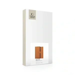 Etui z klapką Tech-Protect Wallet Apple iPhone 16e Saddle Brown