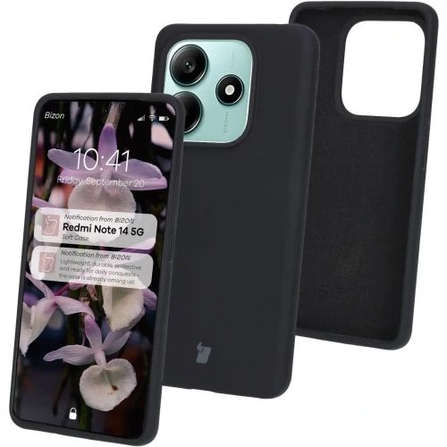 Kup Bizon Soft Case Xiaomi Redmi Note 14 5G negru - BIZ8623 - {ean13} - Sklep Home Screen