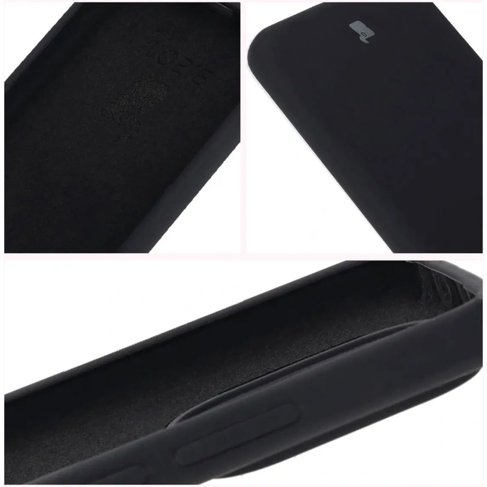 Silikonowe etui Bizon Soft Case do Xiaomi Redmi Note 14 5G czarne