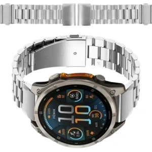 Kup Ceas inteligent Bizon Strap Aura 22mm argintiu - BIZ8626 - {ean13} - Sklep Home Screen