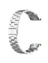 Kup Pasek ze stali nierdzewnej Bizon Strap Watch Aura do Smartwatcha 22mm srebrny - BIZ8626 - {ean13} - Sklep Home Screen