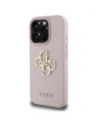 Kup Guess Logo Grained Big 4G Logo Small Classic Apple iPhone 16 Pro Max roz - GUE4369 - {ean13} - Sklep Home Screen