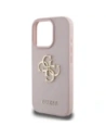 Kup Guess Logo Grained Big 4G Logo Small Classic Apple iPhone 16 Pro Max roz - GUE4369 - {ean13} - Sklep Home Screen