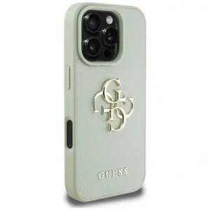 Kup Etui Guess Grained Big 4G Logo Small Classic Logo do Apple iPhone 16 Pro zielony - GUE4373 - {ean13} - Sklep Home Screen