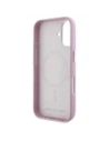 Kup Etui Karl Lagerfeld Saffiano Full Wrapped Elongated Metal Logo MagSafe do Apple iPhone 16 różowy - KLD21943 - {ean13} - Sklep Home Screen