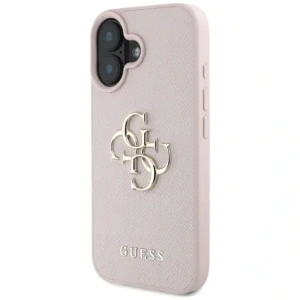 Kup Guess Grained Big 4G Logo Kicsi Klasszikus Logo Apple iPhone 16 rózsaszín - GUE4374 - {ean13} - Sklep Home Screen