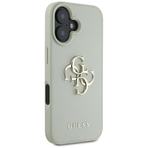 Kup Etui Guess Grained Big 4G Logo Small Classic Logo do Apple iPhone 16 zielony - GUE4375 - {ean13} - Sklep Home Screen