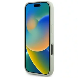 Kup Guess Grained Big 4G Logo Small Classic Logo Apple iPhone 16 zöld - GUE4375 - {ean13} - Sklep Home Screen