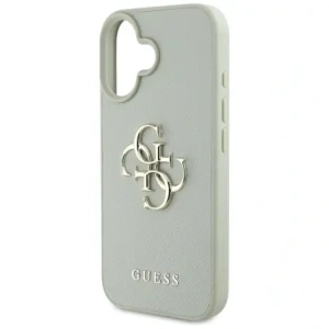 Kup Guess Logo mare 4G cu granulație Logo mic clasic Apple iPhone 16 verde - GUE4375 - {ean13} - Sklep Home Screen