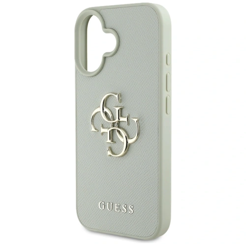 Kup Etui Guess Grained Big 4G Logo Small Classic Logo do Apple iPhone 16 zielony - GUE4375 - {ean13} - Sklep Home Screen