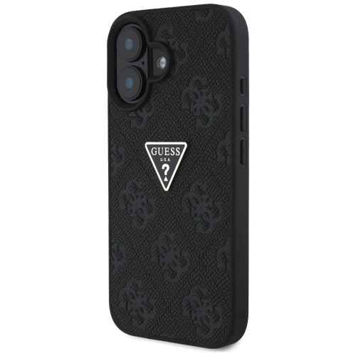 Kup Etui Guess Hot Stamp 4G Pattern Triangle Metal Logo do Apple iPhone 16 černé - GUE4376 - {ean13} - Sklep Home Screen