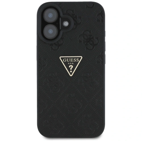 Kup Etui Guess Hot Stamp 4G Pattern Triangle Metal Logo do Apple iPhone 16 černé - GUE4376 - {ean13} - Sklep Home Screen