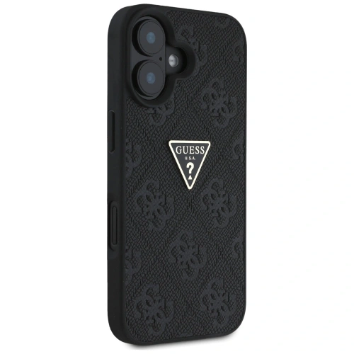 Kup Etui Guess Hot Stamp 4G Pattern Triangle Metal Logo do Apple iPhone 16 černé - GUE4376 - {ean13} - Sklep Home Screen