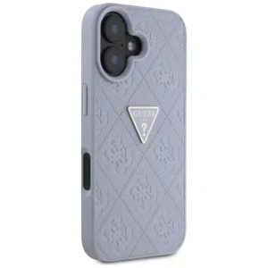 Kup Guess Hot Stamp 4G Pattern Triangle Metal Logo Apple iPhone 16 violet - GUE4377 - {ean13} - Sklep Home Screen