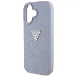 Kup Guess Hot Stamp 4G Pattern Triangle Metal Logo Apple iPhone 16 violet - GUE4377 - {ean13} - Sklep Home Screen