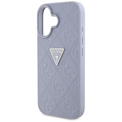 Kup Etui Guess Hot Stamp 4G Pattern Triangle Metal Logo do Apple iPhone 16 fioletowy - GUE4377 - {ean13} - Sklep Home Screen