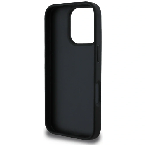 Kup Guess Hot Stamp 4G Muster Dreieck Metall-Logo Apple iPhone 16 Pro schwarz - GUE4378 - {ean13} - Sklep Home Screen
