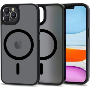 Buy [OUTLET] Case Tech-Protect Magmat MagSafe Apple iPhone 11 Pro Max Matte Black - OT-847 - {ean13} - Home Screen Store Europe